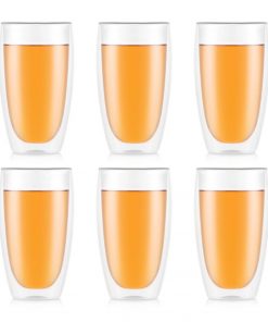 BODUM Pavina Double Wall 450ml Cup Set (6-Piece)